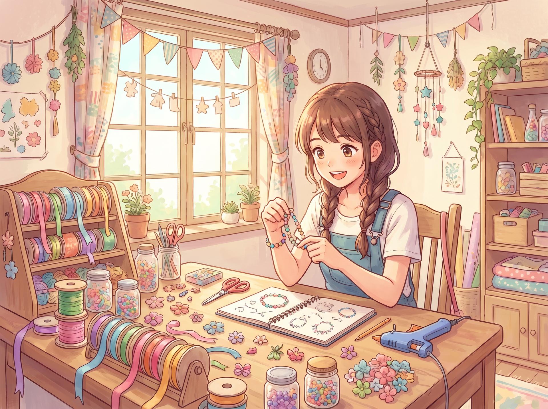 探花手工DIY动漫